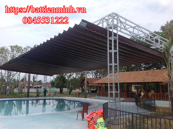 Các loại bạt che nắng mưa giá rẻ phổ biến