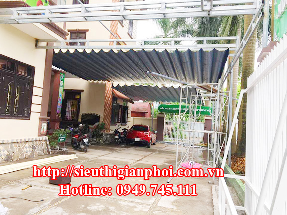 bạt che nắng mưa