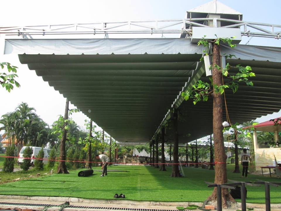 Mái Xếp Di Động – Giải Pháp Đa Năng Cho Sự Kiện Ngoài Trời