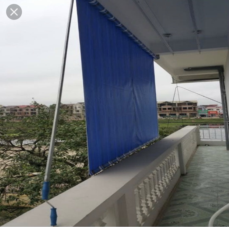 bạt che nắng mưa tay quay