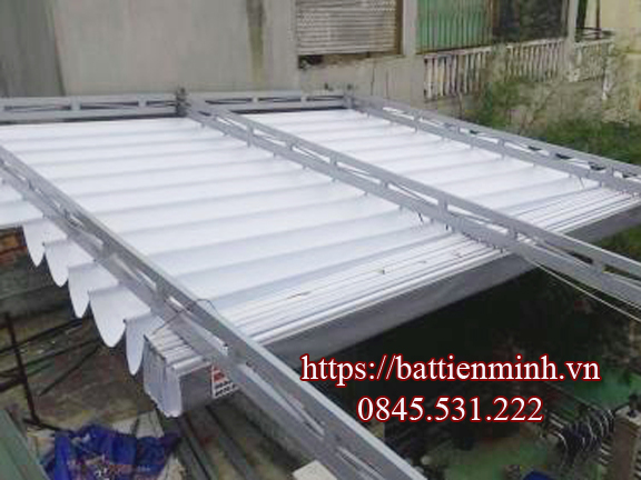 Giá linh kiện bạt mái xếp vừa hợp lí, vừa an toàn cho bạn