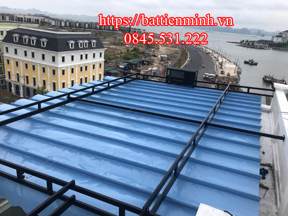 Lắp đặt bạt mái xếp trường mầm non uy tín nhất