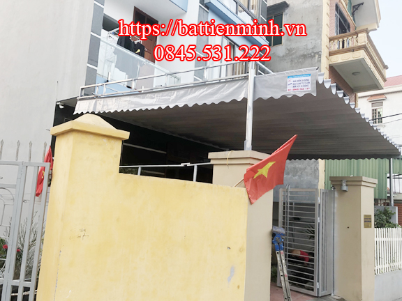 Sự phổ biến của mái bạt kéo lượn sóng 