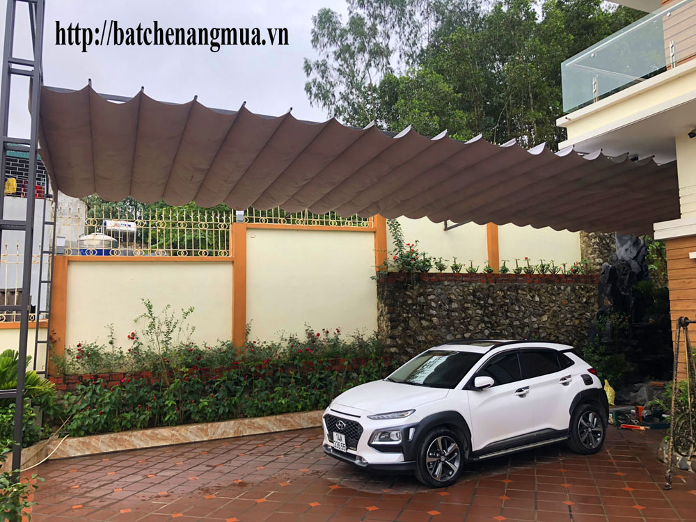 Bạt che nắng mưa tại chung cư nên chọn loại nào?