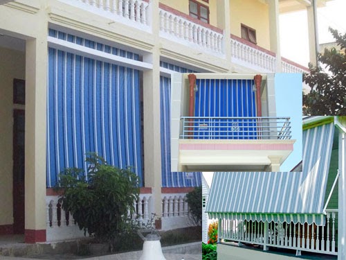 Lắp đặt bạt che nắng mưa tực cuốn